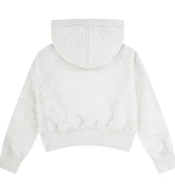 Abercrombie & Fitch Hættetrøje - Lysegråmeleret