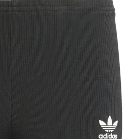 adidas Originals Cykelshorts - Rib - Sort m. Logo
