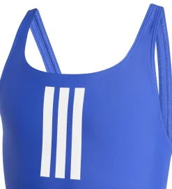 adidas Performance Badedragt - 3S Mid Suit Gy - Selubl/White