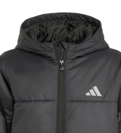 adidas Performance Dynefrakke - J Long Coat - Sort/Hvid