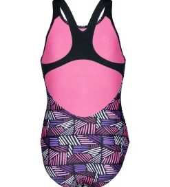Arena Badedragt - Candies - Sort/Lilla