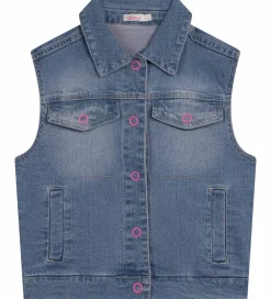 Billieblush Denimvest - Double Stone+Bleach