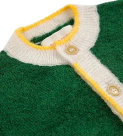 Bobo Choses Cardigan - Strik - Kaleidoscope Jacquard - Grøn