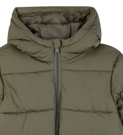 BOSS Dynejakke - Armygrøn