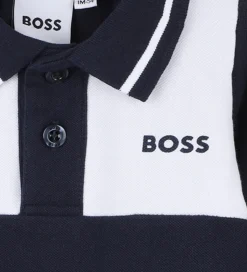 BOSS Heldragt - Navy/Hvid