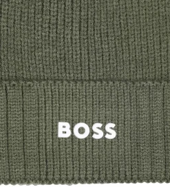 BOSS Hue - Strik - Grøn