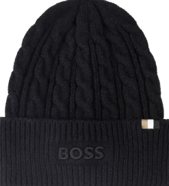 BOSS Hue - Strik - Sort