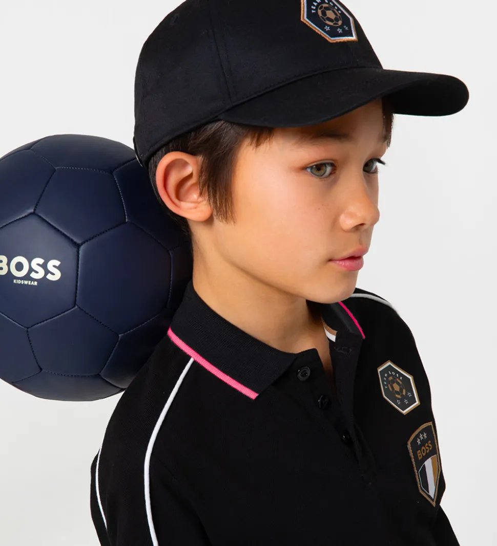 BOSS Kasket - Sort m. Logo