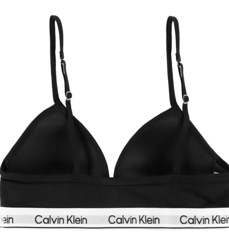 Calvin Klein BH u. Bøjle - Triangle - Sort