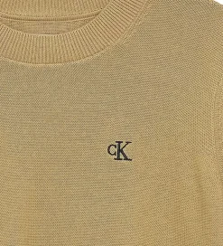 Calvin Klein Bluse - Strik - Sandy Beige