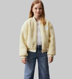 Calvin Klein Dynejakke/Fleecejakke - Vendbar - Afterglow