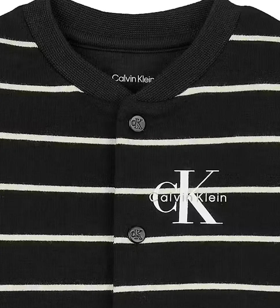 Calvin Klein Heldragt - Sweat - Monogram - Ck Black/Whitecap Gra