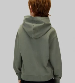 Calvin Klein Hættetrøje - Color Logo - Thyme Green