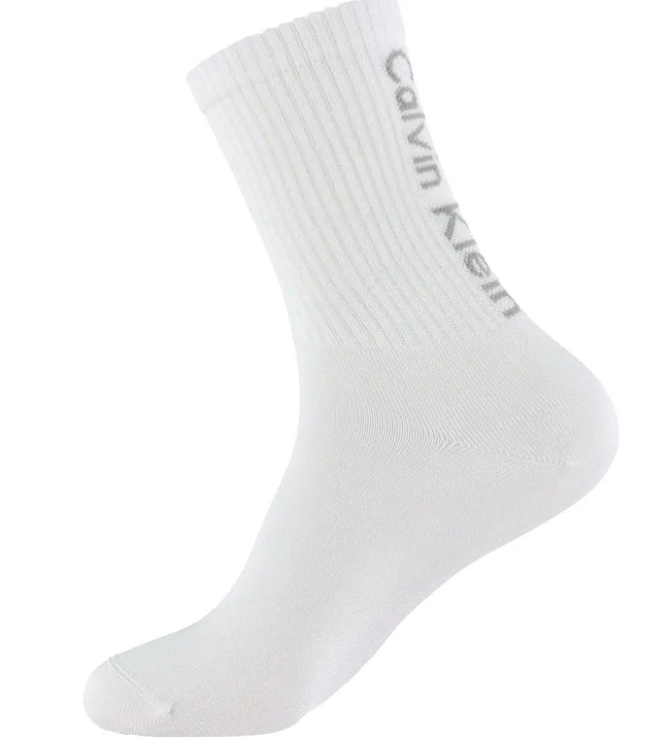 Calvin Klein Strømper - 2-pak - Sort/Hvid