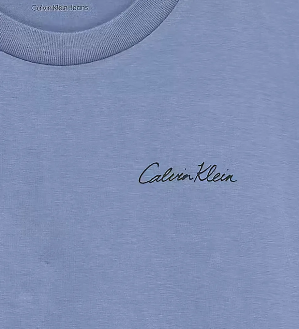 Calvin Klein T-shirt - Polaroid - Satin Blue