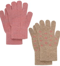 CeLaVi Handsker - Uld/Nylon - 2-pak - Brick Dust