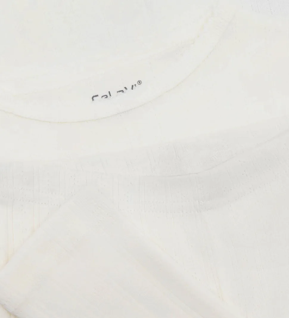 CeLaVi Nattøj - 2-delt - Marshmallow White