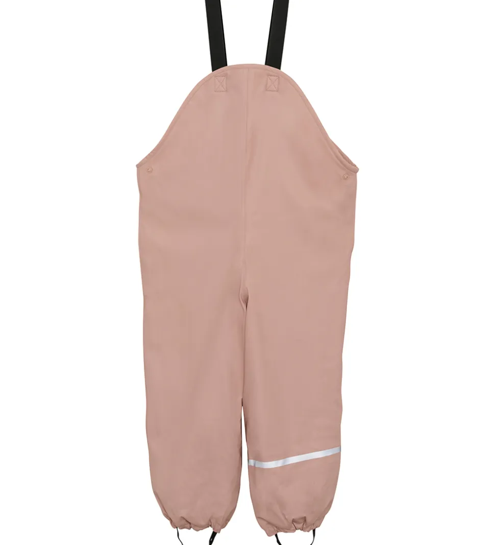 CeLaVi Regnbukser m. For/Seler - PU Overall - Misty Rose