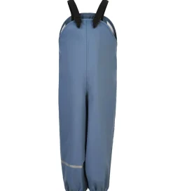 CeLaVi Regnbukser m. Seler - Recycled PU - China Blue