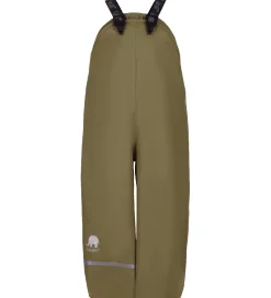 CeLaVi Regntøj m. Seler - PU - Khaki