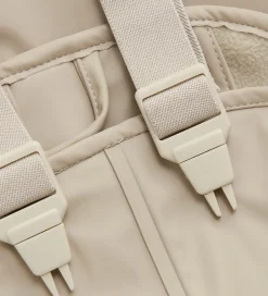 CeLaVi Regntøj m. Seler/Fleece - Recycle PU - Nasturtium m. Prin