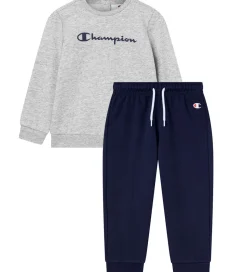Champion Sweatsæt - Sweatshirt/Sweatpants - New Oxford Grey Mela
