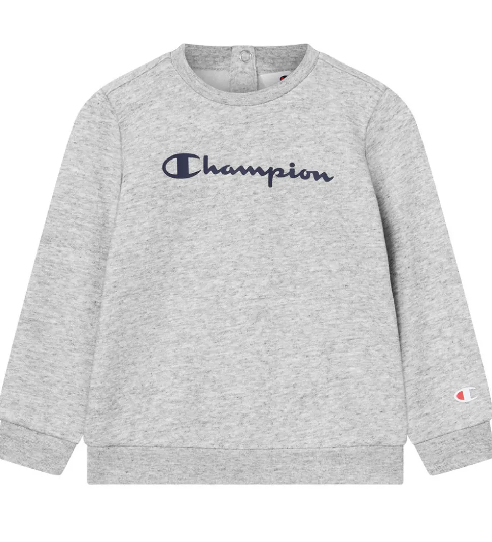 Champion Sweatsæt - Sweatshirt/Sweatpants - New Oxford Grey Mela