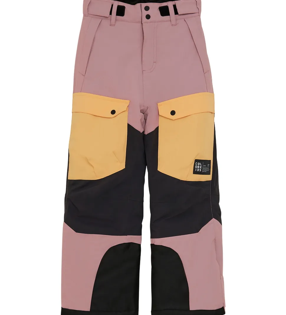 Color Kids Skibukser - Woodrose
