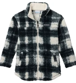 Columbia Fleecejakke - Teddy - West Bend - Sort/Hvid m. Tern