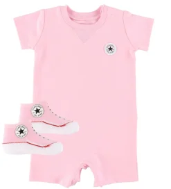 Converse Sæt - Sommerdragt/Strømper - Cherry Blossom