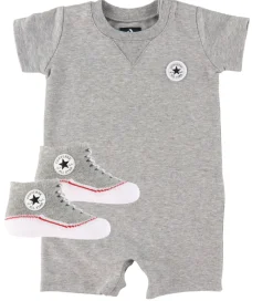 Converse Sæt - Sommerdragt/Strømper - Gråmeleret