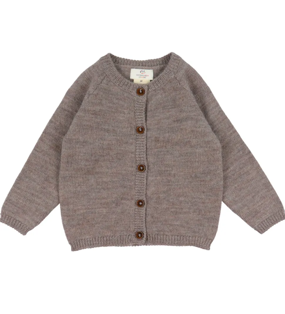 Copenhagen Colors Cardigan - Uld - Natural Melange