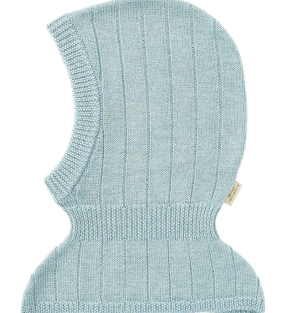 Copenhagen Colors Elefanthue - Strik - Uld - 1-lags - Dusty Blue