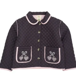 Copenhagen Colors Jakke - Quiltet - Brown/Blue Check