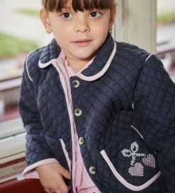 Copenhagen Colors Jakke - Quiltet - Brown/Blue Check