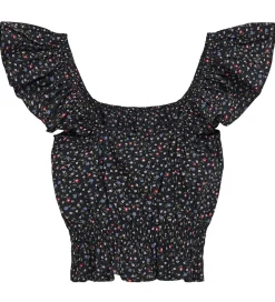 Designers Remix Top - Serena Flare - Navy/Mini Flower