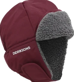 Didriksons Hue - Biggles Cap - Anemon Red