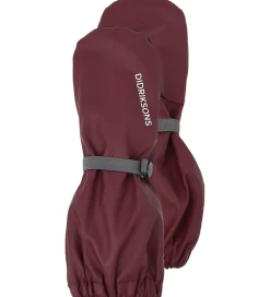 Didriksons Luffer m. Fleece - PU - Pileglove - Anemon Red