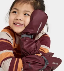 Didriksons Luffer m. Fleece - PU - Pileglove - Anemon Red