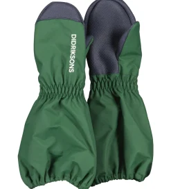 Didriksons Luffer m. Fleece - Shell - Pine Green