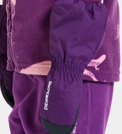 Didriksons Luffer m. Fleece - Shell - Royal Purple