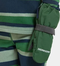 Didriksons Luffer m. Fleece - Biggles Zip - Pine Green m. Lynlås
