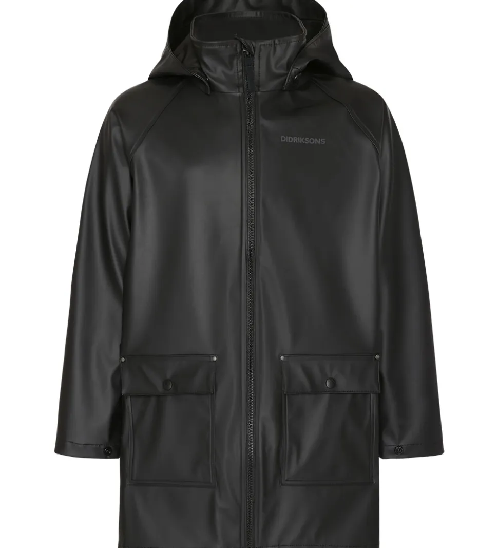 Didriksons Regnjakke - PU - Giga - Sort