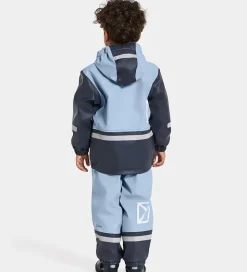 Didriksons Regntøj m. Fleece - Boardman - PU - Cloud Blue