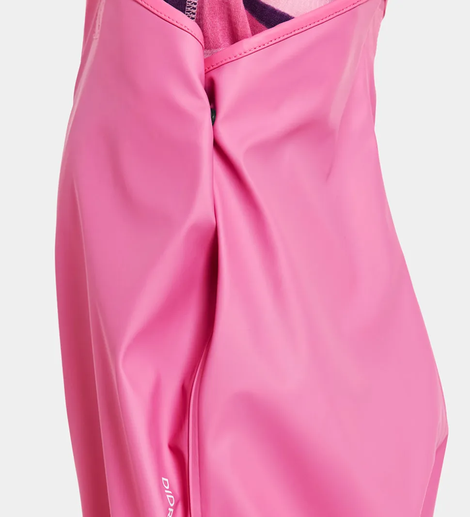 Didriksons Regntøj m. seler - PU - Slaskeman - Light Heather Pin