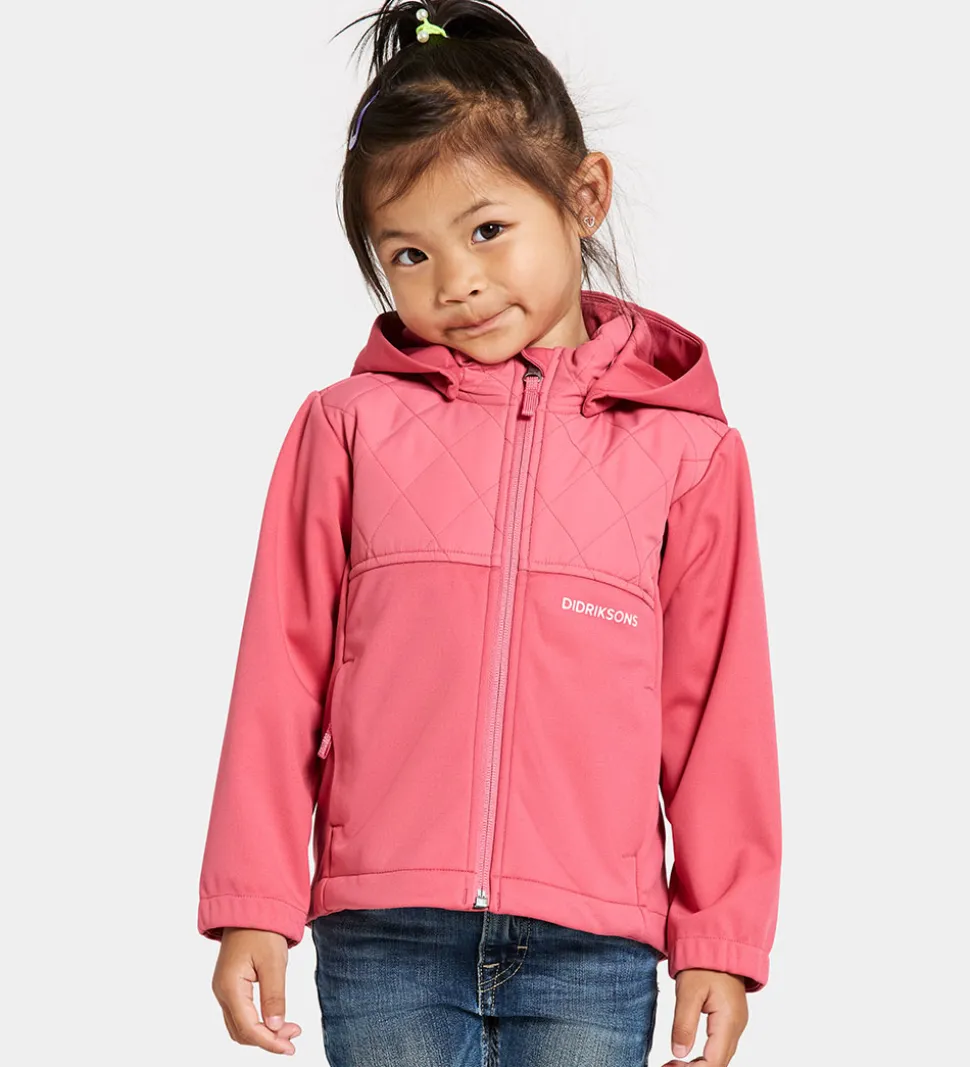 Didriksons Softshelljakke - Briska - Dusty Azalea