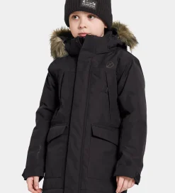 Didriksons Vinterfrakke - Oxid - Sort