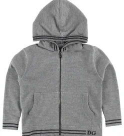 Dolce & Gabbana Cardigan - Uld - DNA - Grå