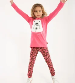 DYR-Cph Leggings - Dyrcheetah - Dk Brick Flutter