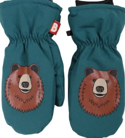 DYR-Cph Luffer m. Fleece - DYRPaw - DK Slate m. Brun Bjørn